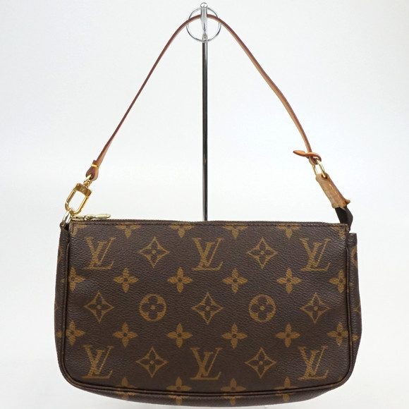 Louis Vuitton Pochette accessory handbag Accessoires pouch Brown - Picture 1 of 7